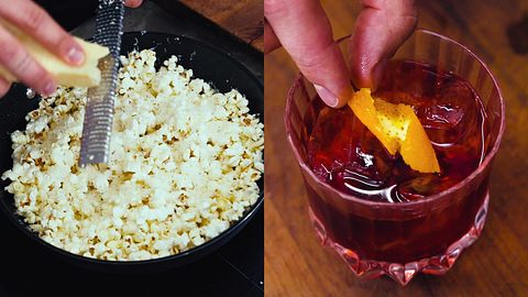 Andys Cheesy Popcorn & Negroni - Foto: House of Food / Bauer Food Experts KG