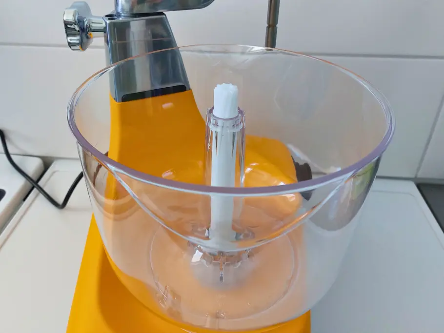 Ankarsrum Küchenmaschine Zweitschüssel mit Antriebsachse