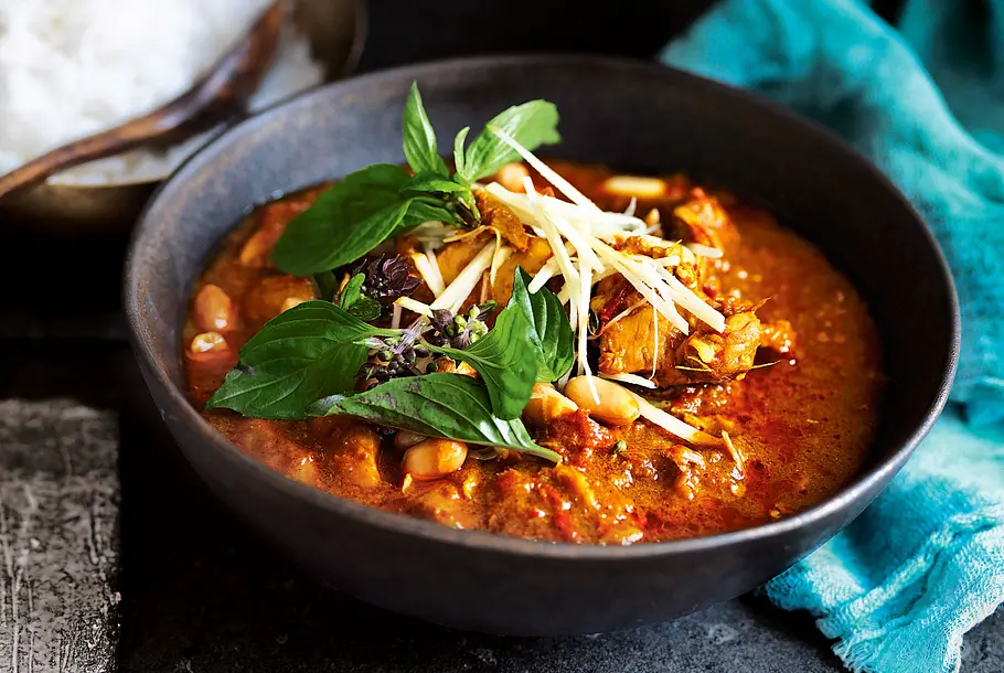Antioxidatives Thaicurry mit Hähnchen Rezept Antioxidatives Thaicurry mit Hähnchen Rezept