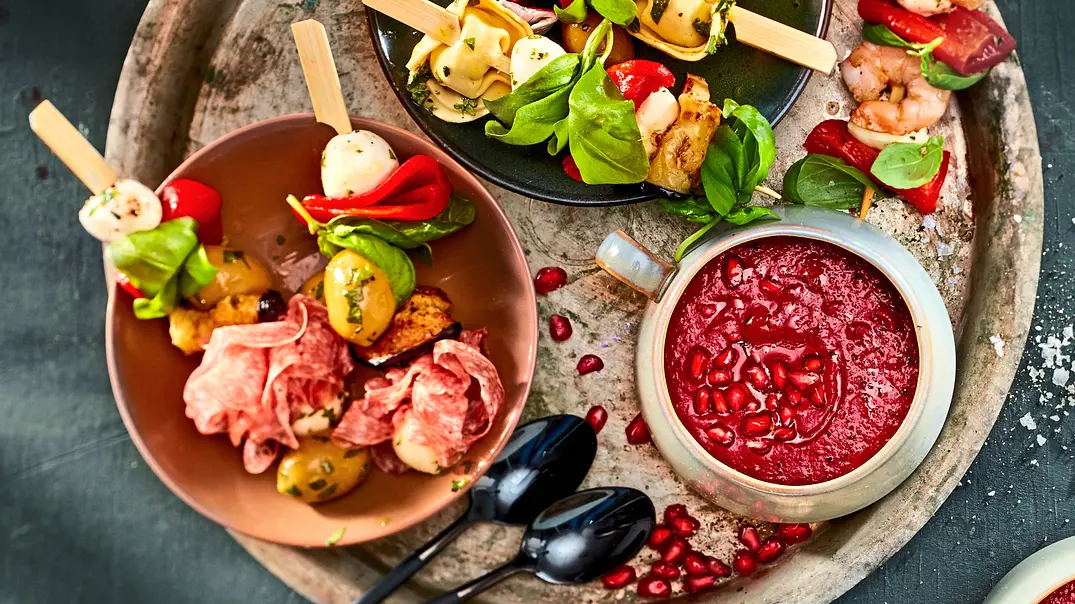 Antipasti am Stiel Rezept - Foto: LECKER @ Bauer Media Group Antipasti am Stiel Rezept - Foto: LECKER @ Bauer Media Group