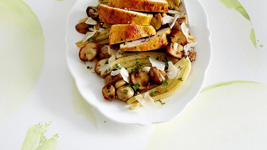 Antipasti mit Fenchel, Champignons und Hähnchenfilet Rezept - Foto: House of Food / Bauer Food Experts KG