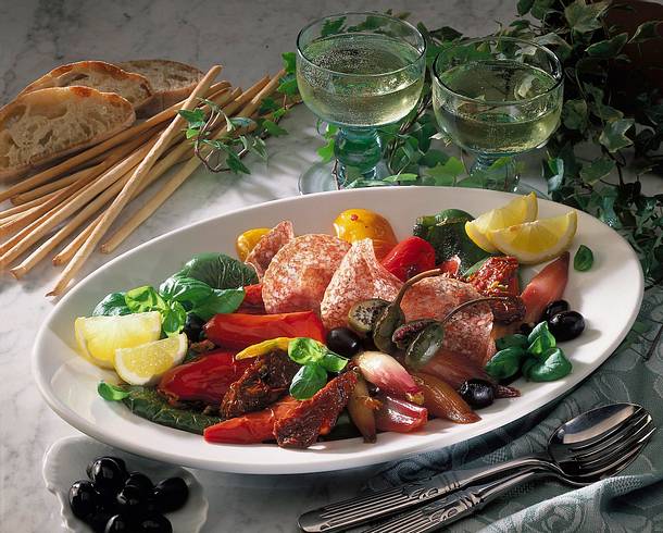 Antipasti-Platte Rezept Antipasti-Platte Rezept