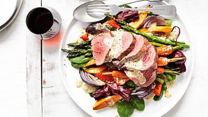 Antistressgemüse mit Rinderfilet Rezept - Foto: House of Food / Bauer Food Experts KG