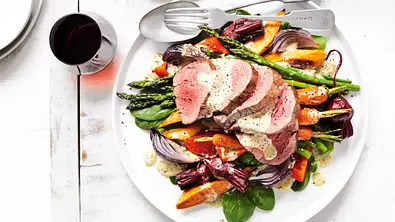 Antistressgemüse mit Rinderfilet Rezept - Foto: LECKER @ Bauer Media Group