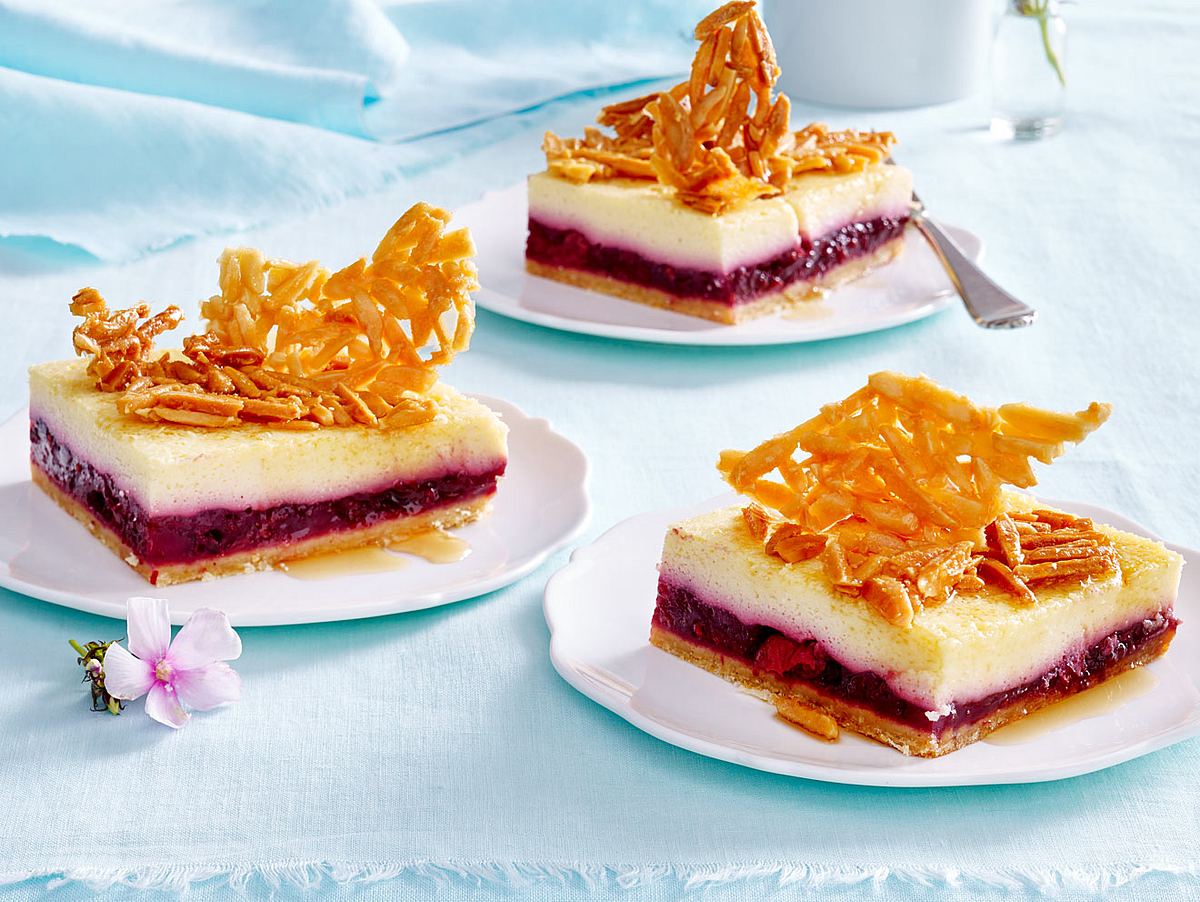 Aperol-Beeren-Käsekuchen