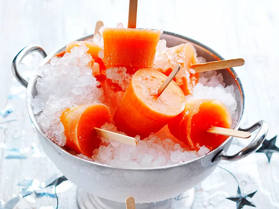 Aperol-Popsicles