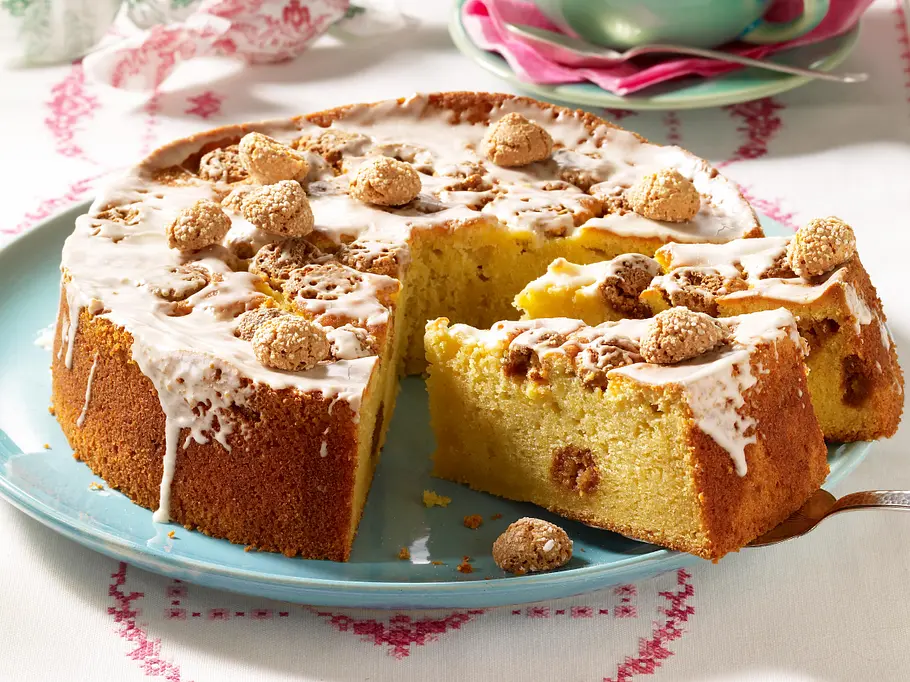Kuchen mit Likör: Apfel-Amaretto-Kuchen