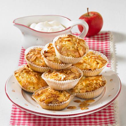 Apfel-Butterkuchen-Muffins Rezept Apfel-Butterkuchen-Muffins Rezept