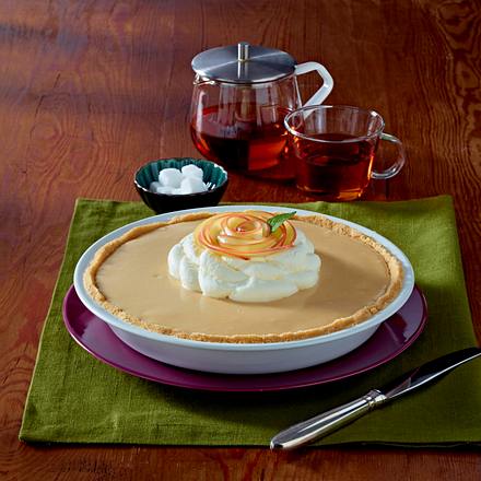 Apfel-Cidre-Pie mit Sahne Rezept Apfel-Cidre-Pie mit Sahne Rezept