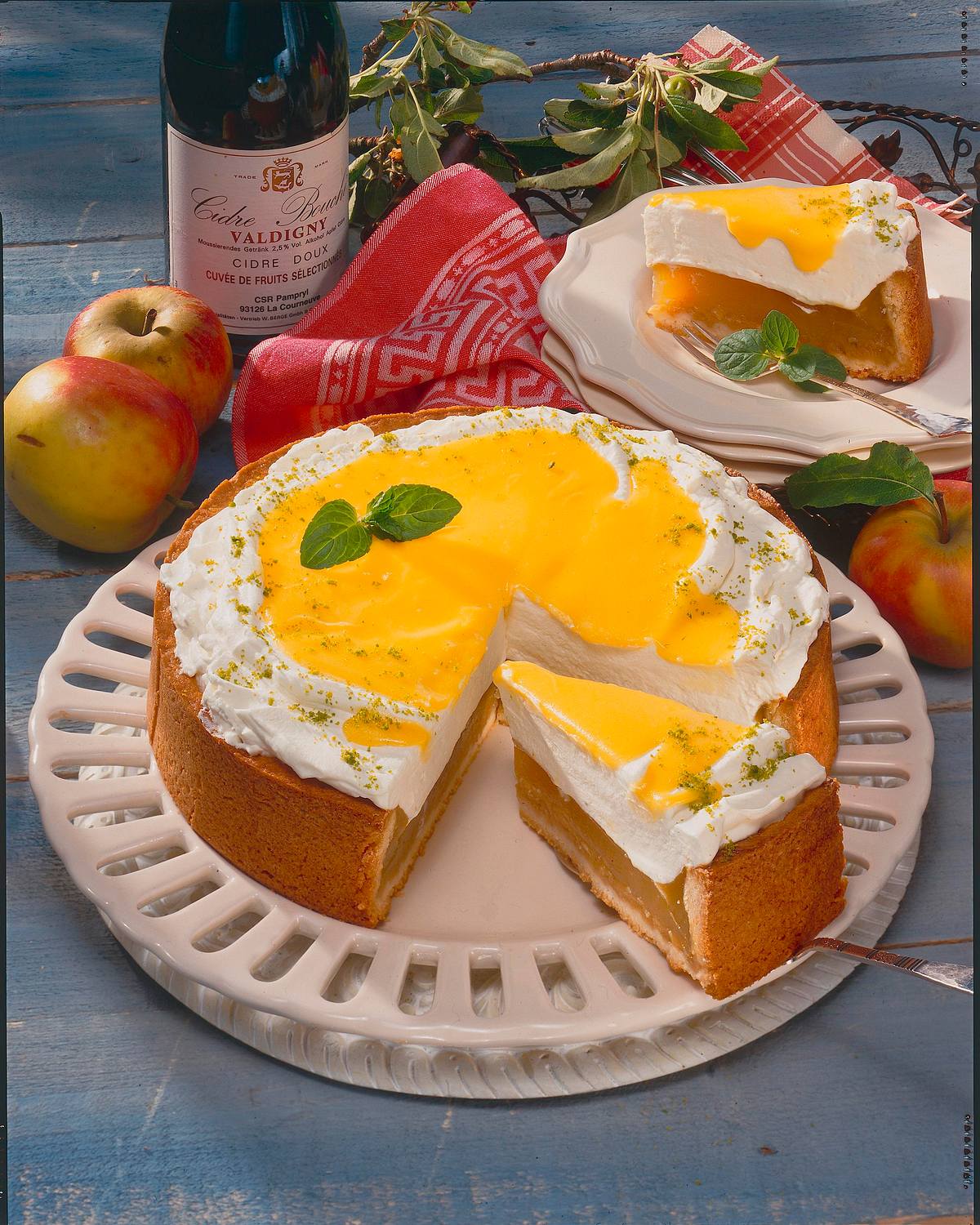 Apfel-Cidre-Torte Rezept