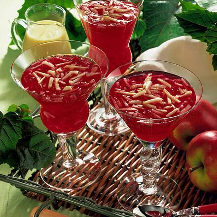 Apfel-Götterspeise Rezept
