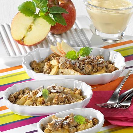 Apfel-Haselnuss-Crumble Rezept Apfel-Haselnuss-Crumble Rezept