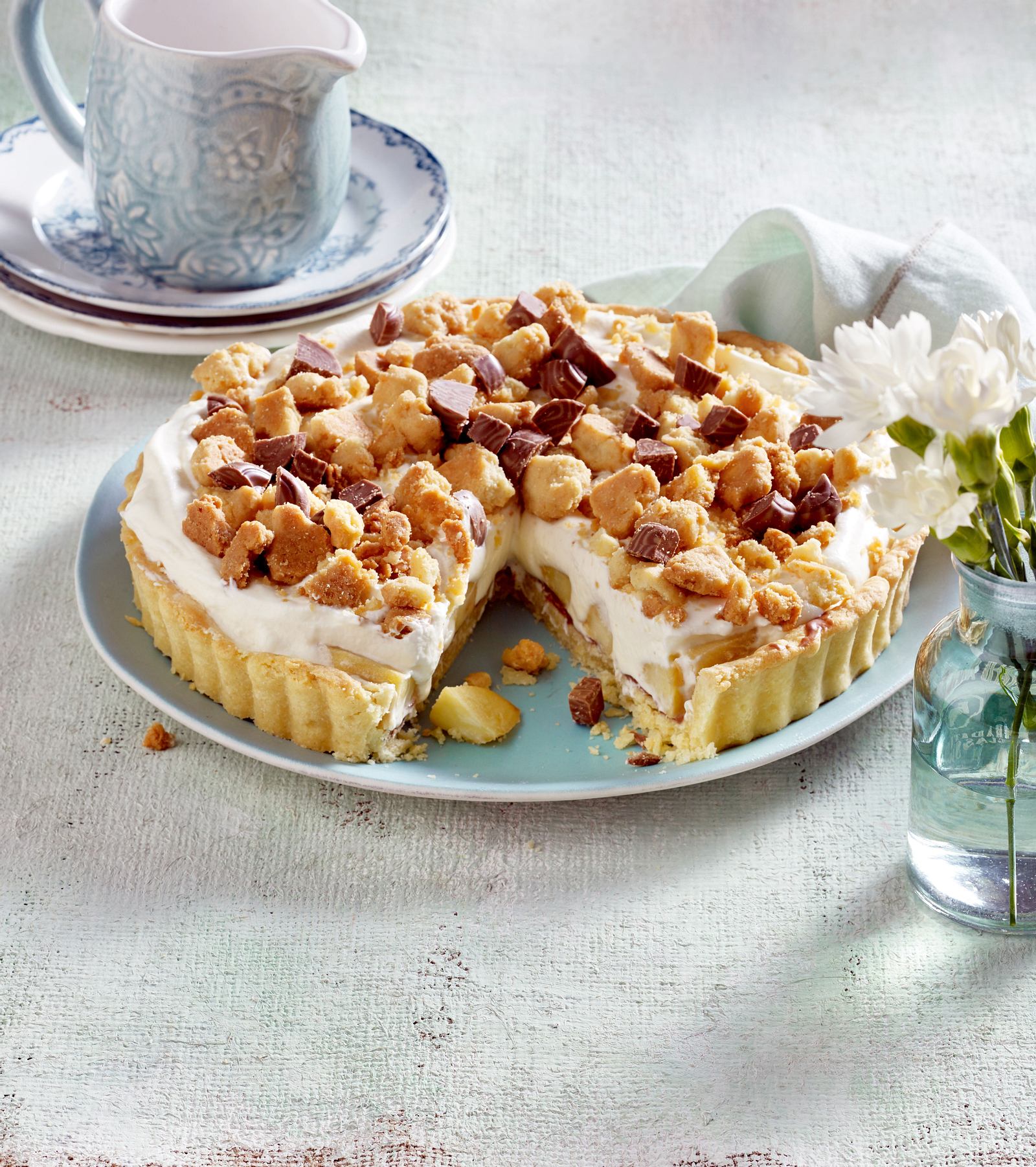 Apfel-Karamell-Tarte Rezept | LECKER