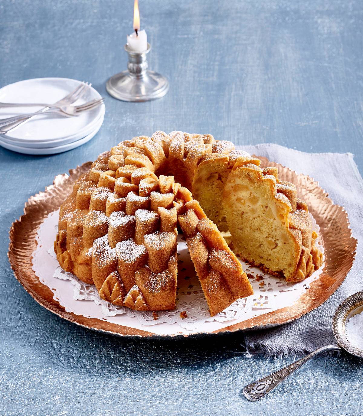 Apfel-Kardamom-Kuchen Rezept