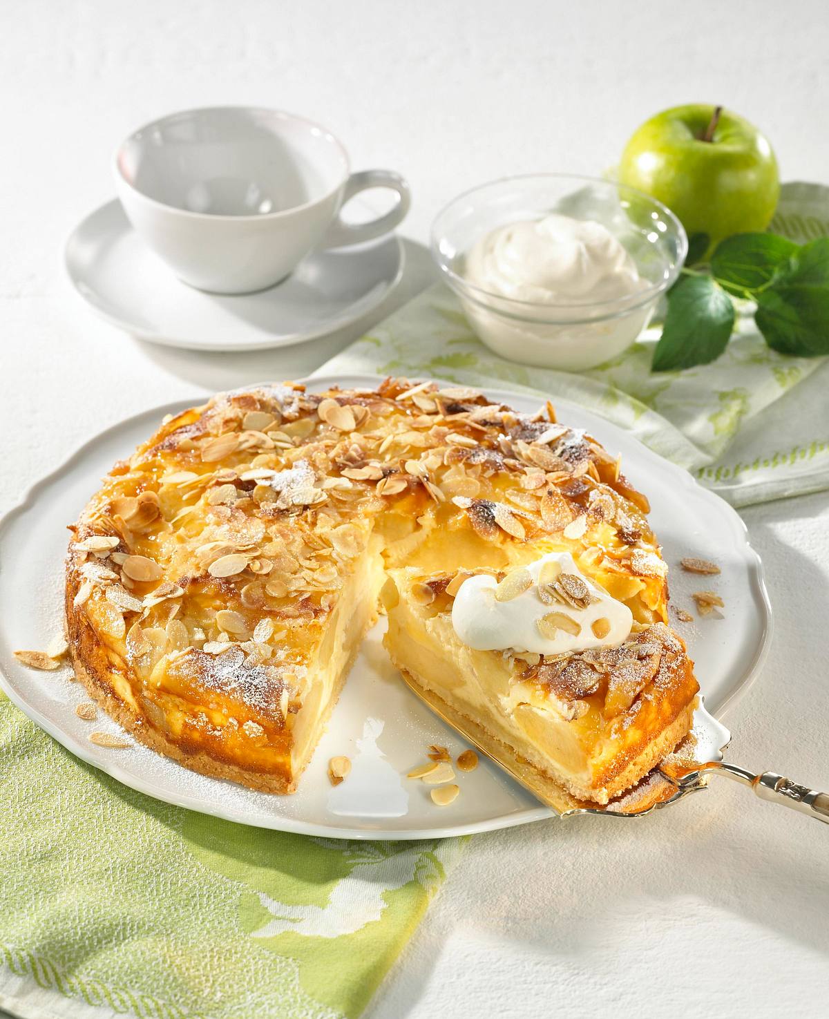 Apfel-Käse-Kuchen (Diabetiker) Rezept