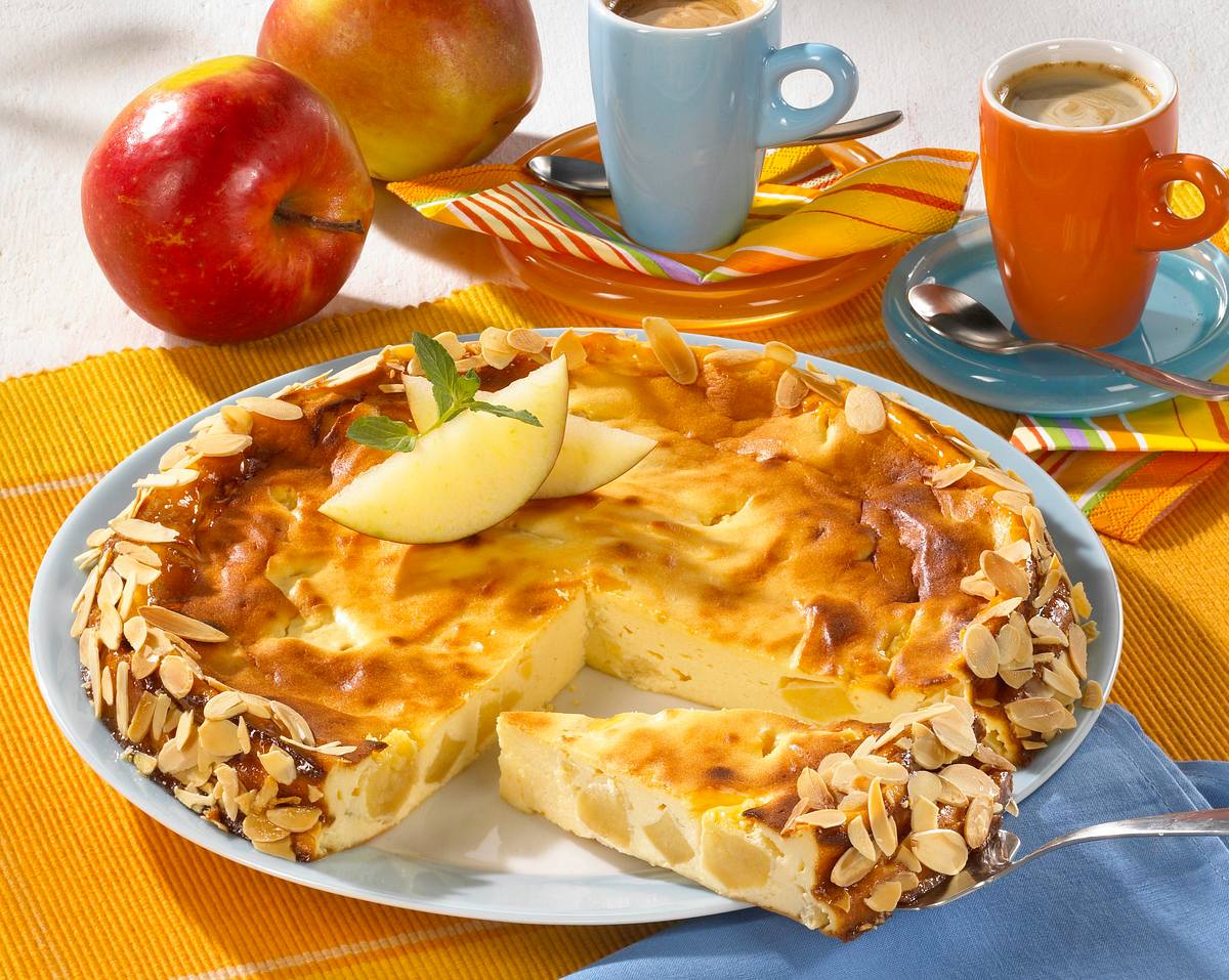 Apfel-Käsekuchen (Diabetiker) Rezept