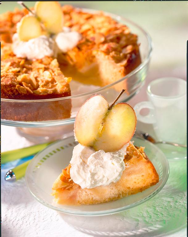 Apfel-Mandel-Kuchen Rezept | LECKER