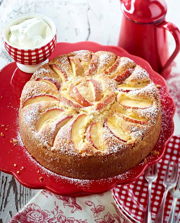 Apfel-Mandel-Kuchen Rezept | LECKER