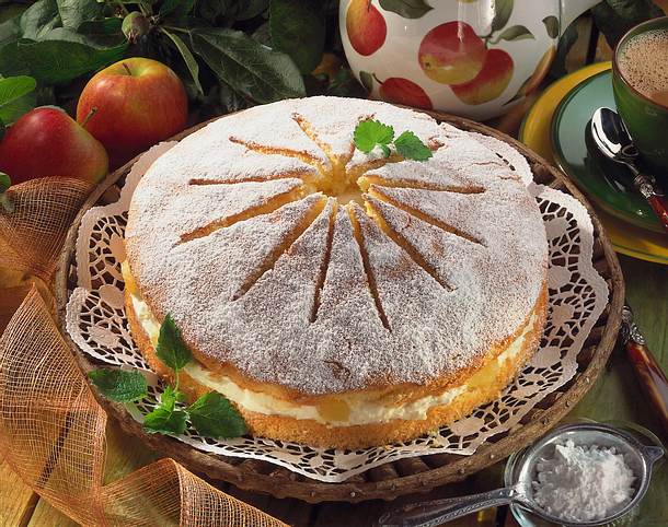 Apfel-Mascarpone-Torte Rezept