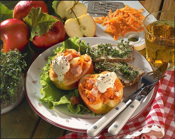 Apfel-Möhren-Salat Rezept