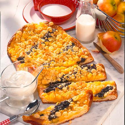 Apfel-Mohn-Streifen Rezept Apfel-Mohn-Streifen Rezept