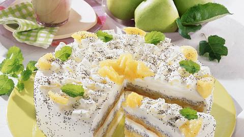 Apfel-Mohn-Torte Rezept - Foto: Maass