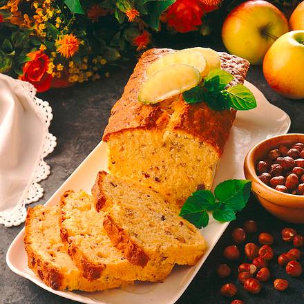 Apfel-Nuss-Rührkuchen Rezept Apfel-Nuss-Rührkuchen Rezept