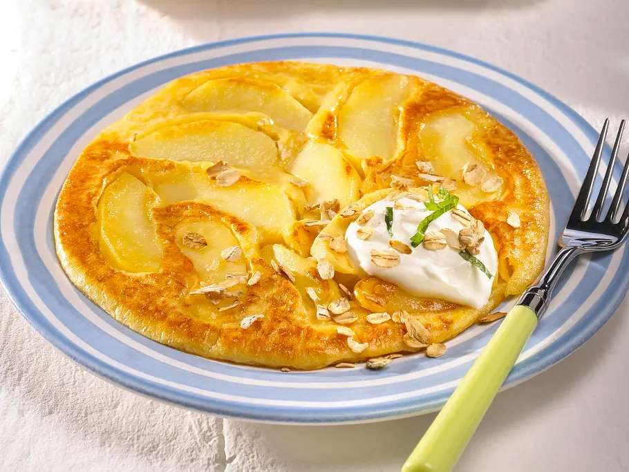 Apfel-Quark-Pfannkuchen Rezept Apfel-Quark-Pfannkuchen Rezept
