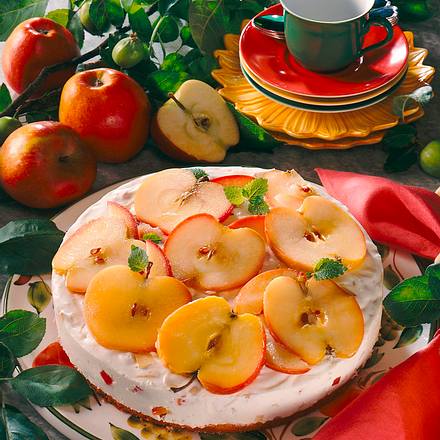 Apfel-Quarktorte Rezept
