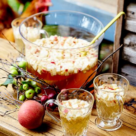 Apfel-Quitten-Bowle Rezept