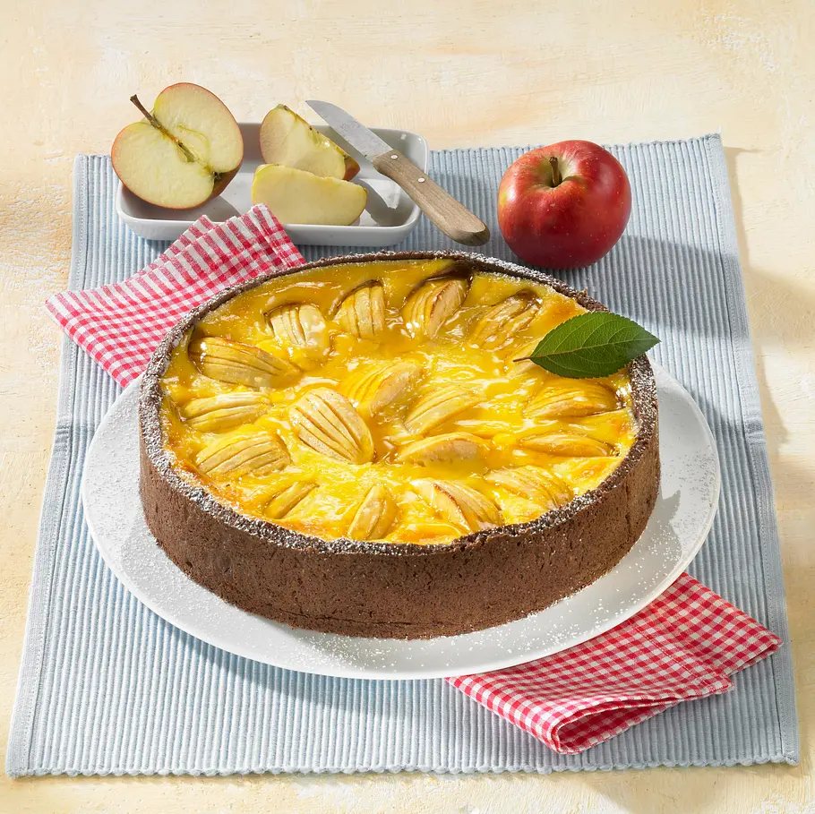 Apfel-Rahm-Kuchen Rezept Apfel-Rahm-Kuchen Rezept