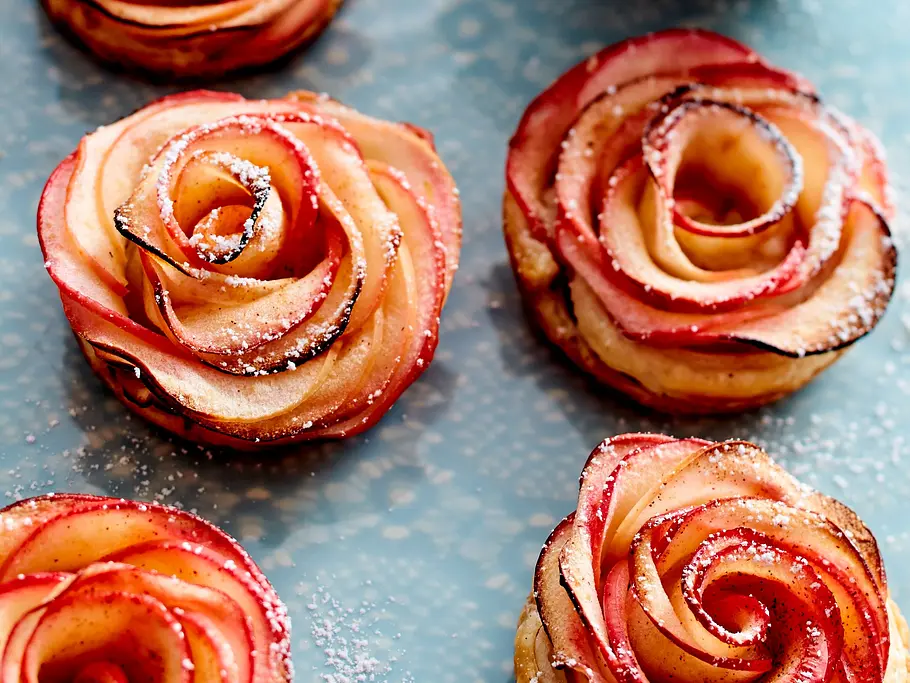 Apfel-Rosen Rezept