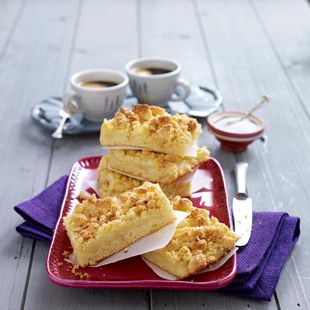 Apfel-Streuselkuchen vom Blech Rezept Apfel-Streuselkuchen vom Blech Rezept