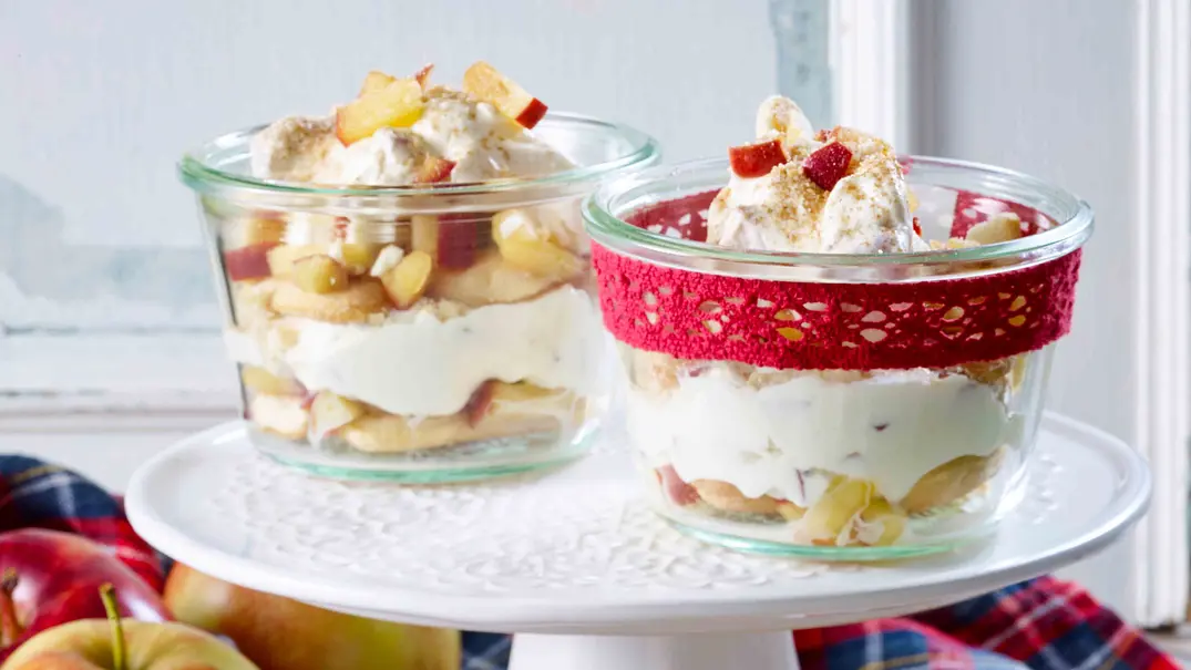 Apfel-Tiramisu im Glas Rezept - Foto: LECKER @ Bauer Media Group