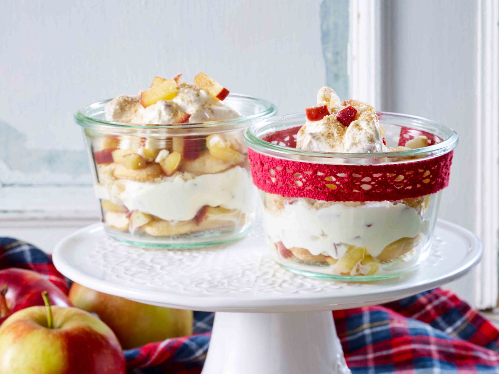 Apfel-Tiramisu im Glas Rezept | LECKER