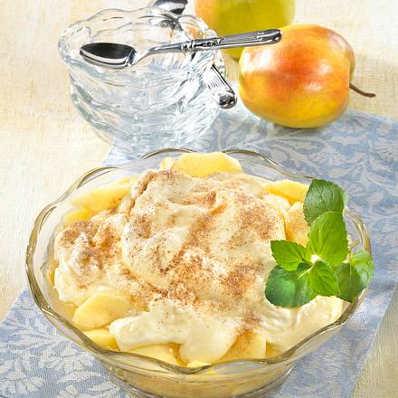 Apfel-Vanillesahne-Schichtspeise Rezept Apfel-Vanillesahne-Schichtspeise Rezept