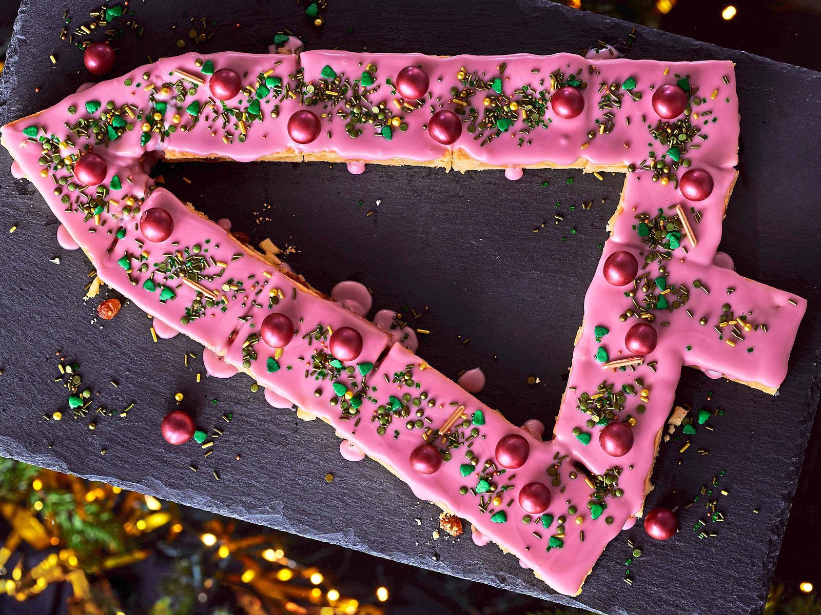 Apfelkuchen mit Glühguss Rezept | LECKER