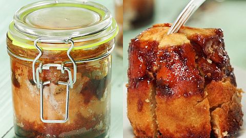 Apfelkuchen mit Karamell