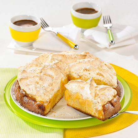 Apfelkuchen mit Kokosbaiser Rezept Apfelkuchen mit Kokosbaiser Rezept