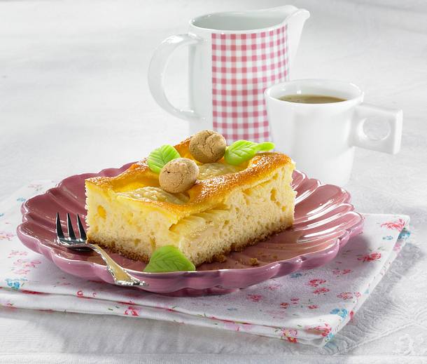Apfelkuchen mit Schmandguss Rezept