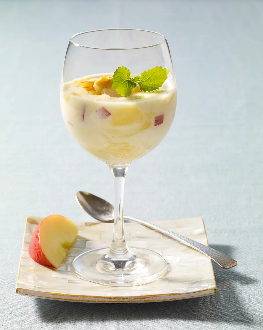 Apfelmousse mit Minze Rezept Apfelmousse mit Minze Rezept
