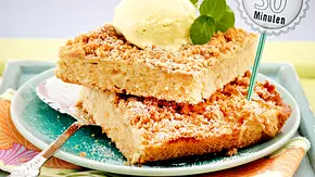 Apfelmuskuchen mit Keksstreuseln Rezept - Foto: LECKER @ Bauer Media Group