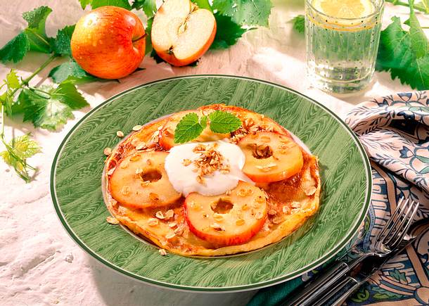Apfelpfannkuchen Rezept Apfelpfannkuchen Rezept
