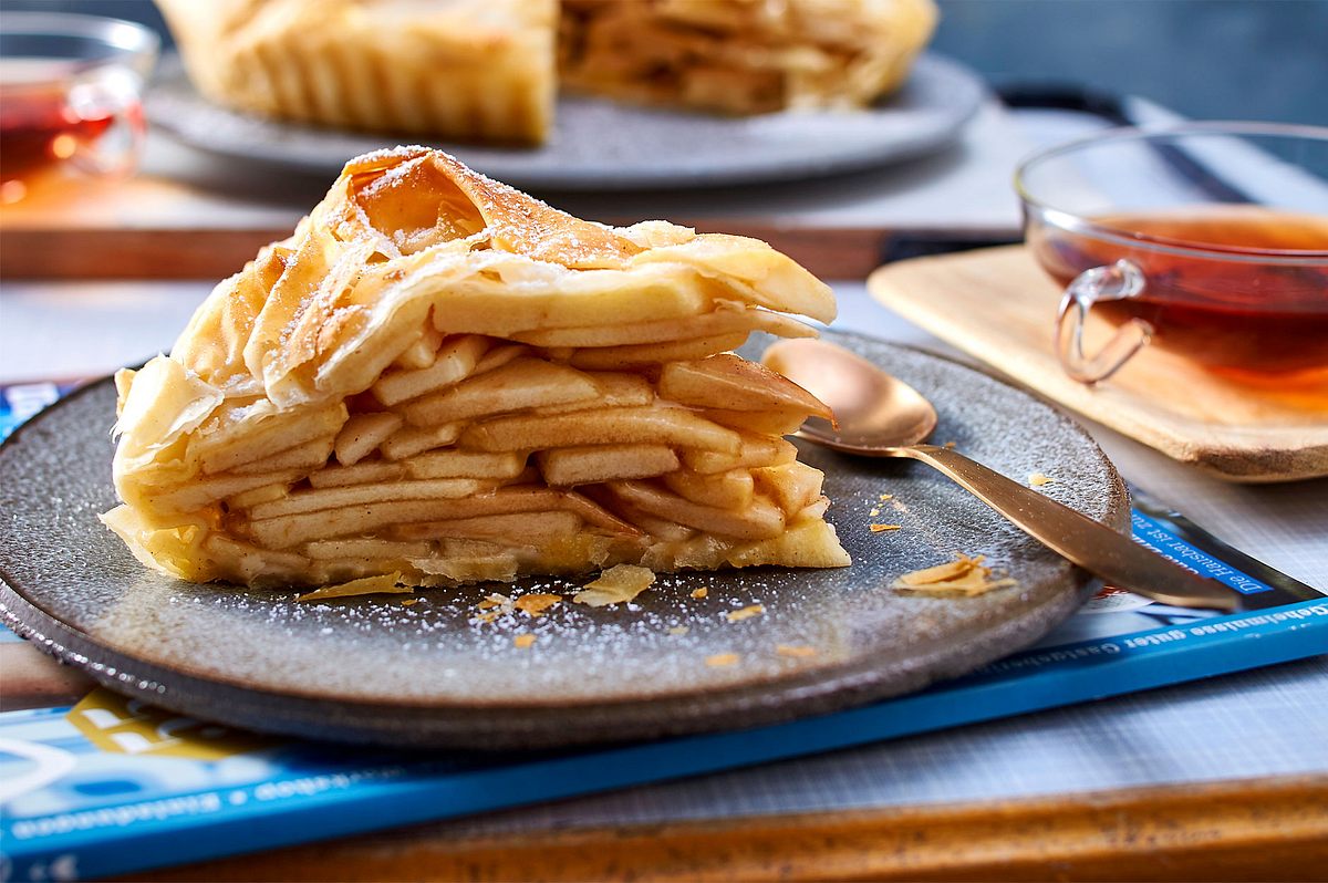 Apfelstrudel-Tarte „Best Buddies“ Rezept