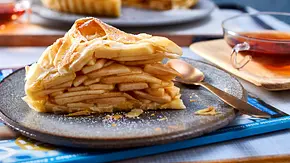 Apfelstrudel-Tarte „Best Buddies“ Rezept - Foto: LECKER @ Bauer Media Group Apfelstrudel-Tarte „Best Buddies“ Rezept - Foto: LECKER @ Bauer Media Group