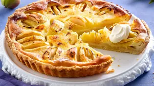 Apfeltarte à la crème brulée Rezept - Foto: LECKER @ Bauer Media Group Apfeltarte à la crème brulée Rezept - Foto: LECKER @ Bauer Media Group
