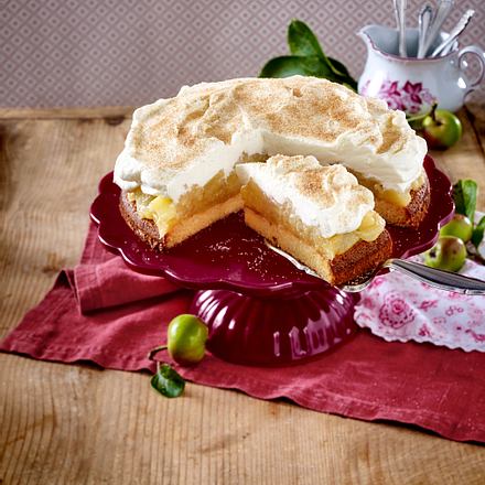 Apfeltraum mit Würzkompott Rezept Apfeltraum mit Würzkompott Rezept
