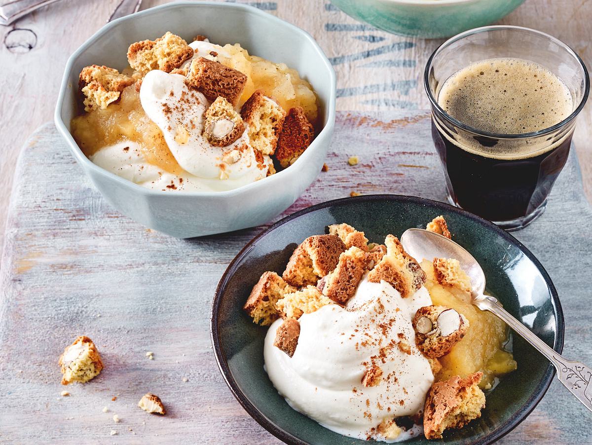 Apfelträumchen mit Cantuccini Rezept