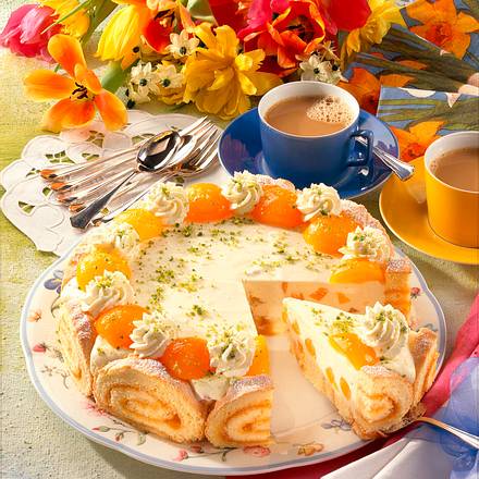 Apfrikosen-Mascarpone-Charlotte Rezept