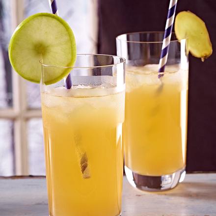 Apple and ginger fizz Rezept